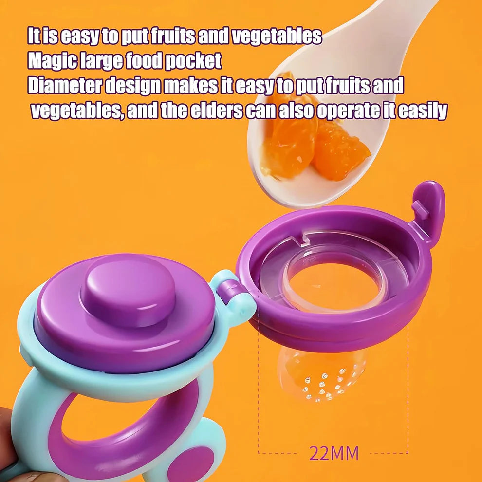 Baby Fruit & Vegetable Feeder Multicolor Pack of 2