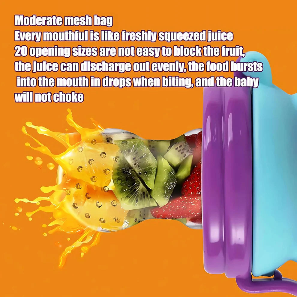 Baby Fruit & Vegetable Feeder Multicolor Pack of 2